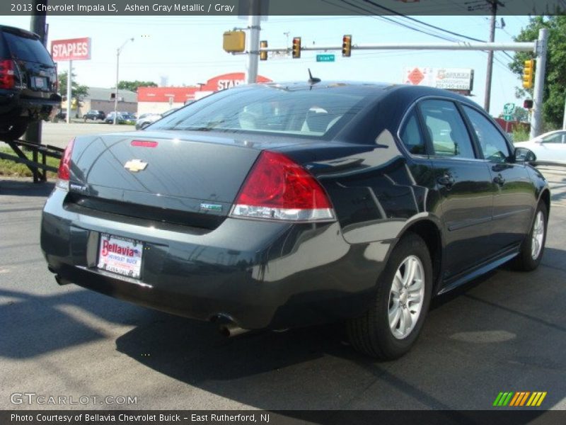 Ashen Gray Metallic / Gray 2013 Chevrolet Impala LS
