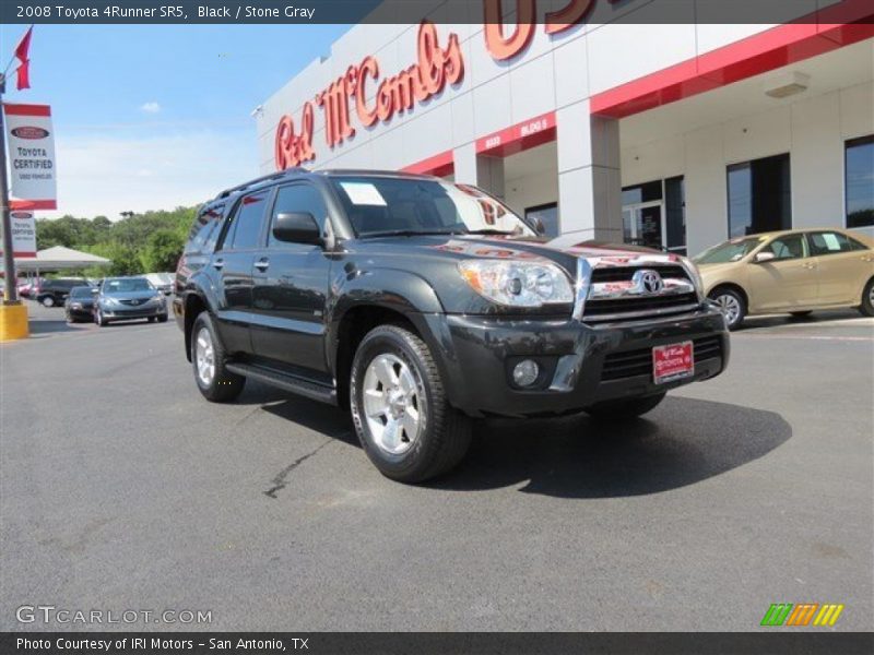 Black / Stone Gray 2008 Toyota 4Runner SR5