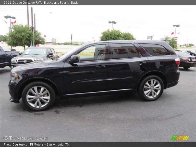 Blackberry Pearl / Black 2011 Dodge Durango R/T