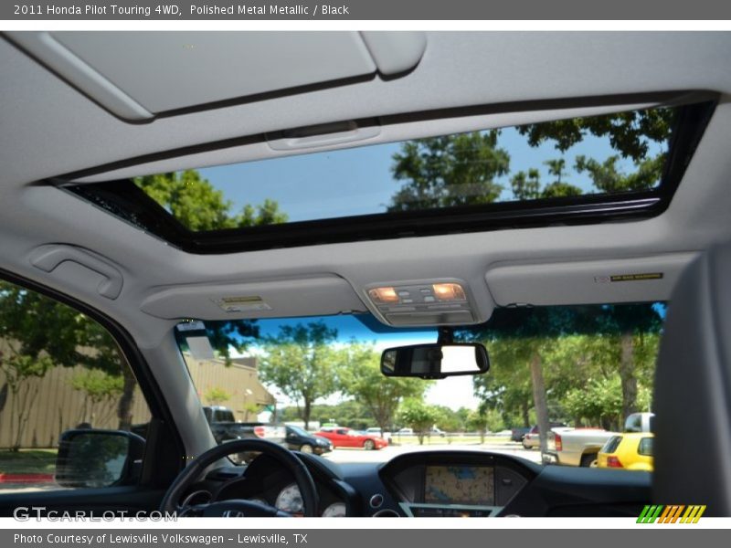 Polished Metal Metallic / Black 2011 Honda Pilot Touring 4WD