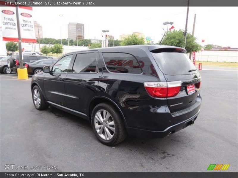 Blackberry Pearl / Black 2011 Dodge Durango R/T