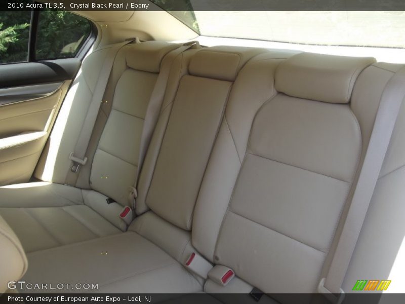 Crystal Black Pearl / Ebony 2010 Acura TL 3.5