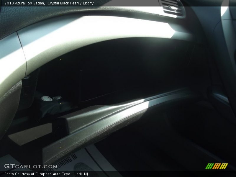Crystal Black Pearl / Ebony 2010 Acura TSX Sedan