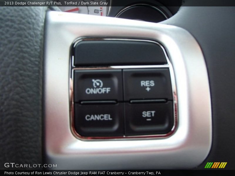 TorRed / Dark Slate Gray 2013 Dodge Challenger R/T Plus