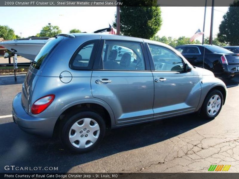 Steel Silver Metallic / Pastel Slate Gray 2009 Chrysler PT Cruiser LX