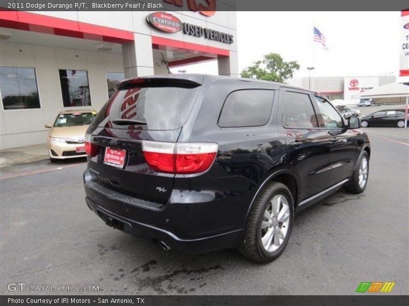 Blackberry Pearl / Black 2011 Dodge Durango R/T