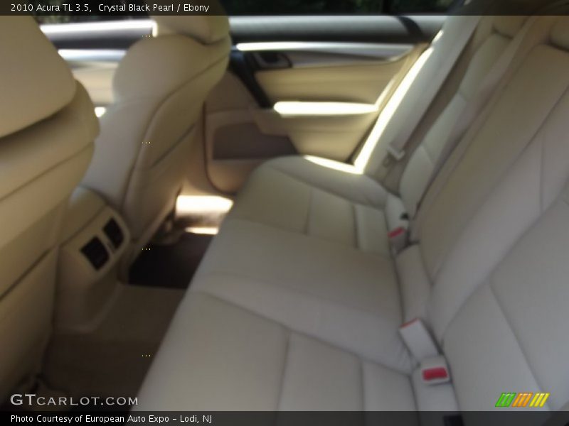 Crystal Black Pearl / Ebony 2010 Acura TL 3.5