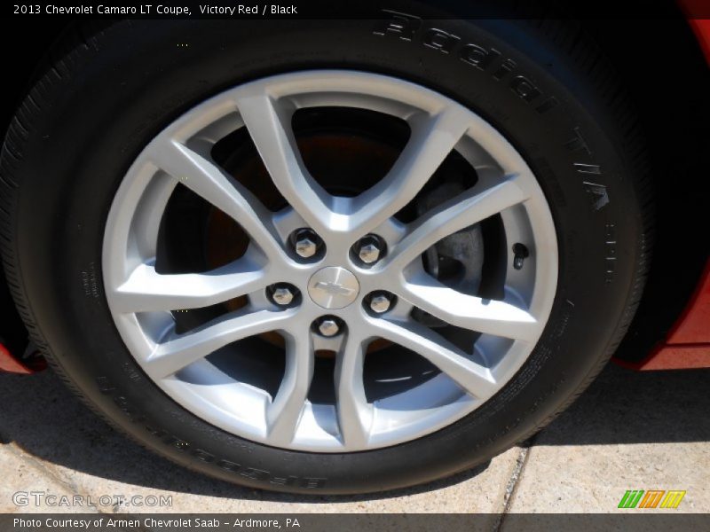 Victory Red / Black 2013 Chevrolet Camaro LT Coupe