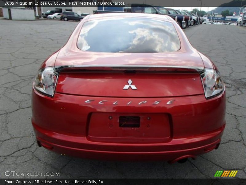 Rave Red Pearl / Dark Charcoal 2009 Mitsubishi Eclipse GS Coupe