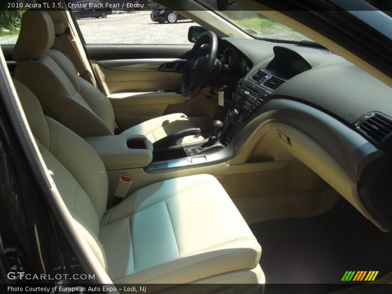 Crystal Black Pearl / Ebony 2010 Acura TL 3.5