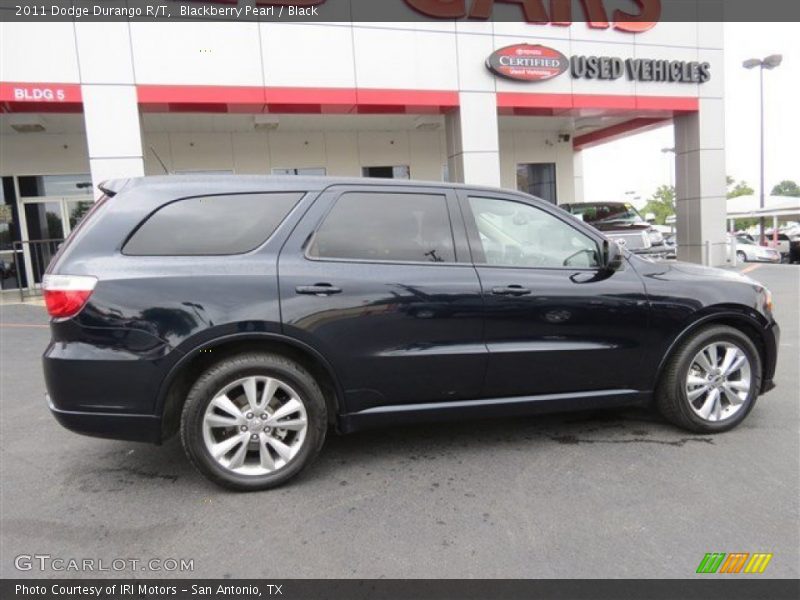 Blackberry Pearl / Black 2011 Dodge Durango R/T