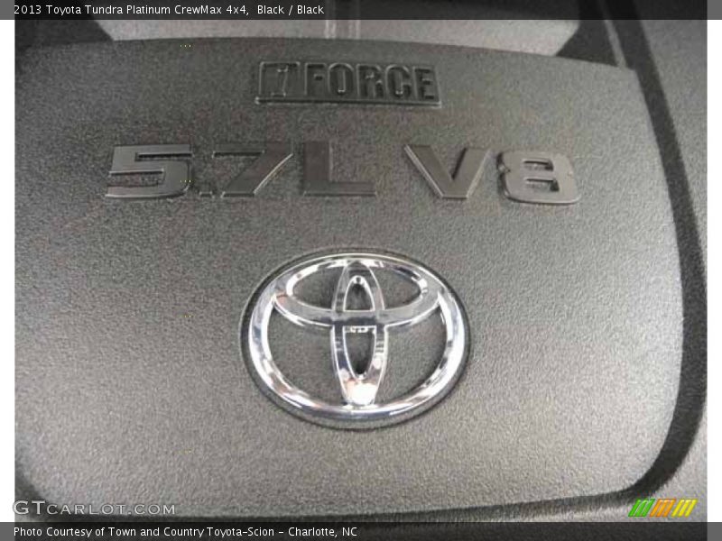 Black / Black 2013 Toyota Tundra Platinum CrewMax 4x4