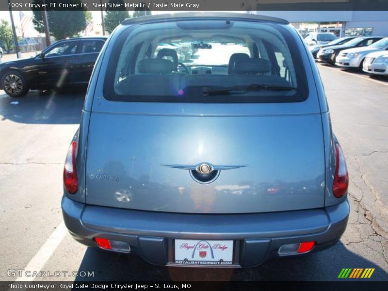 Steel Silver Metallic / Pastel Slate Gray 2009 Chrysler PT Cruiser LX
