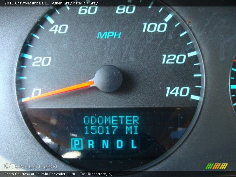 Ashen Gray Metallic / Gray 2013 Chevrolet Impala LS
