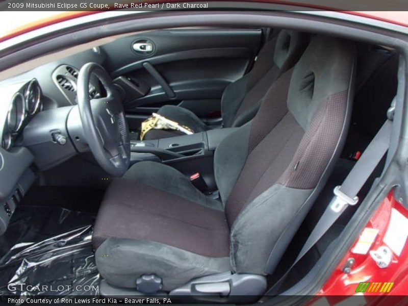 Rave Red Pearl / Dark Charcoal 2009 Mitsubishi Eclipse GS Coupe