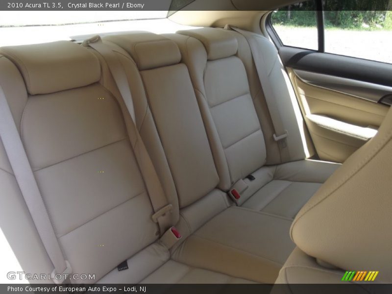 Crystal Black Pearl / Ebony 2010 Acura TL 3.5