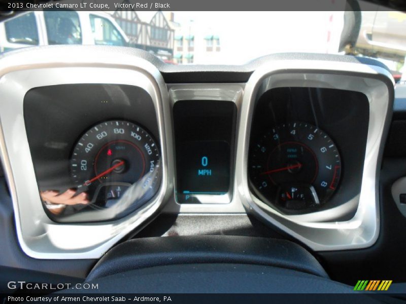 Victory Red / Black 2013 Chevrolet Camaro LT Coupe