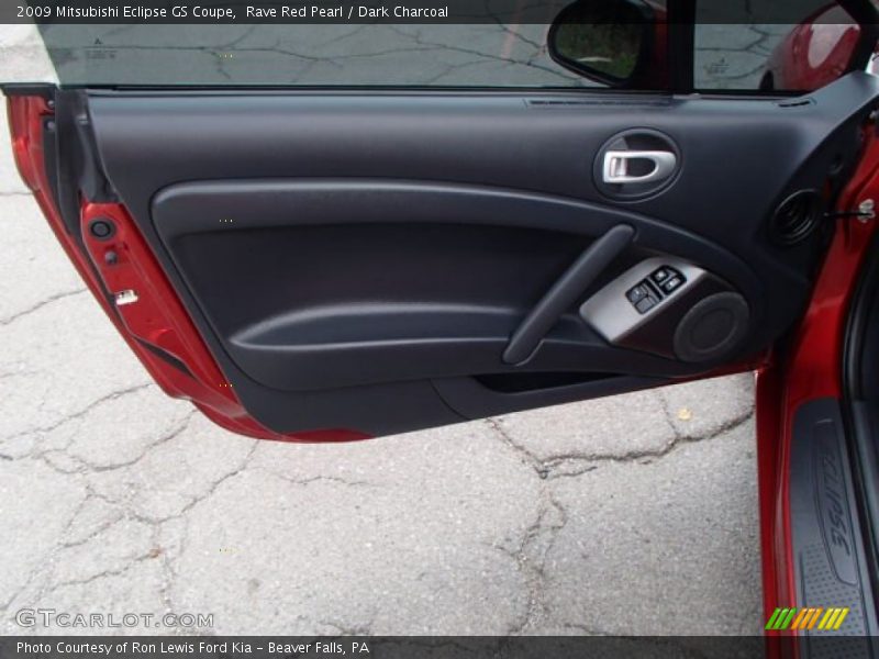 Rave Red Pearl / Dark Charcoal 2009 Mitsubishi Eclipse GS Coupe