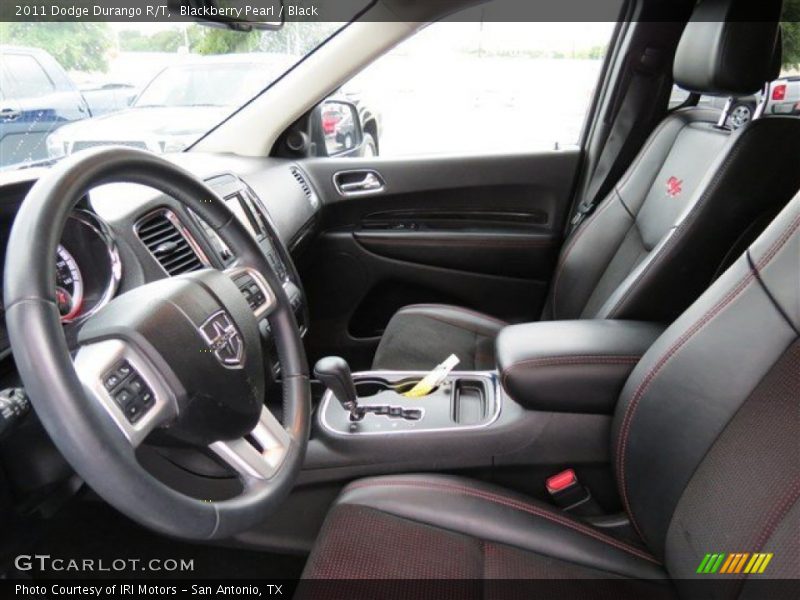 Front Seat of 2011 Durango R/T