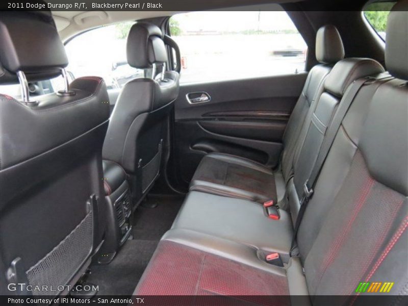 Rear Seat of 2011 Durango R/T
