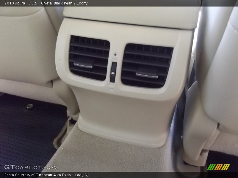 Crystal Black Pearl / Ebony 2010 Acura TL 3.5