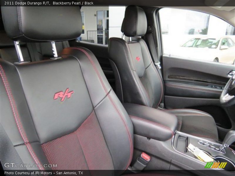 Blackberry Pearl / Black 2011 Dodge Durango R/T