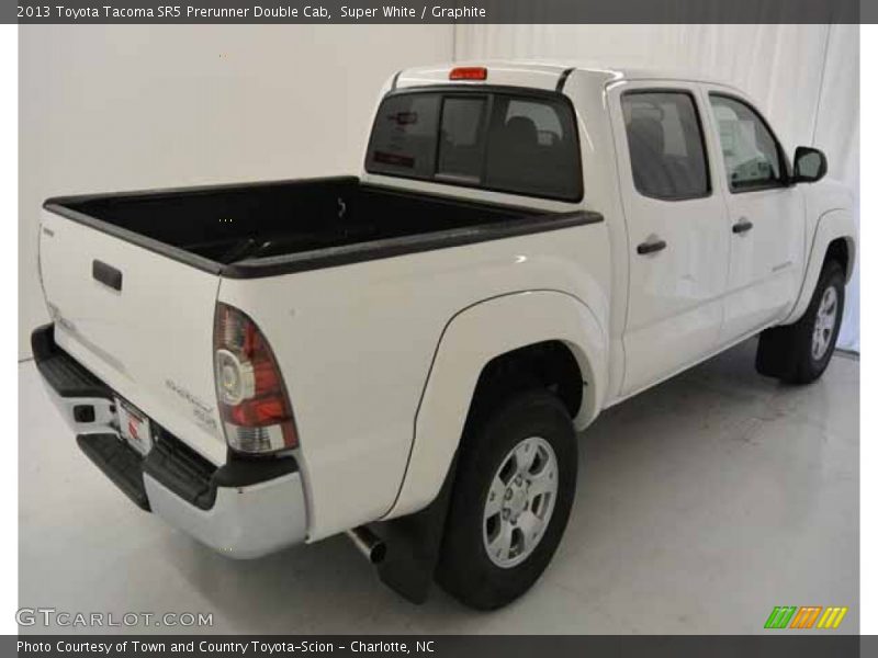 Super White / Graphite 2013 Toyota Tacoma SR5 Prerunner Double Cab