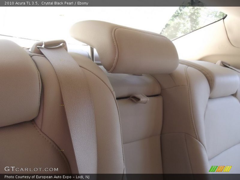 Crystal Black Pearl / Ebony 2010 Acura TL 3.5