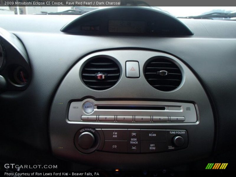Rave Red Pearl / Dark Charcoal 2009 Mitsubishi Eclipse GS Coupe