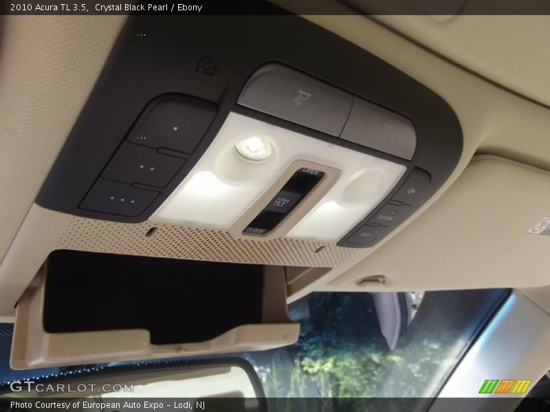Crystal Black Pearl / Ebony 2010 Acura TL 3.5