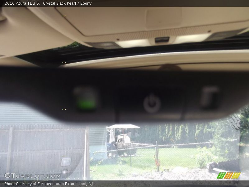 Crystal Black Pearl / Ebony 2010 Acura TL 3.5