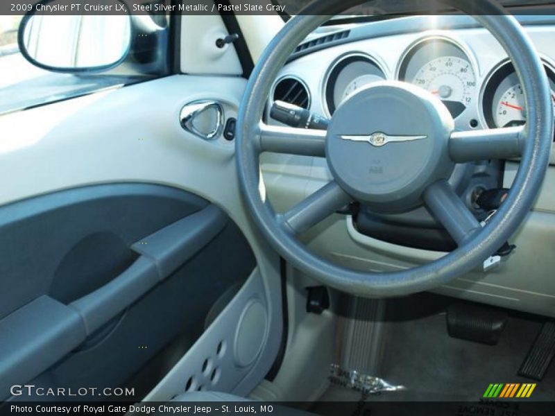 Steel Silver Metallic / Pastel Slate Gray 2009 Chrysler PT Cruiser LX