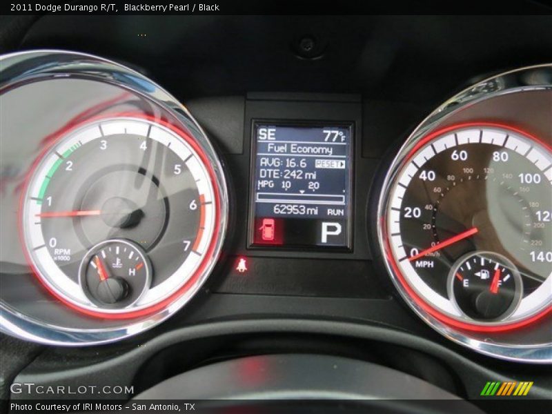  2011 Durango R/T R/T Gauges