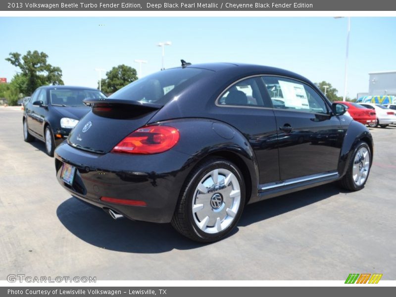  2013 Beetle Turbo Fender Edition Deep Black Pearl Metallic