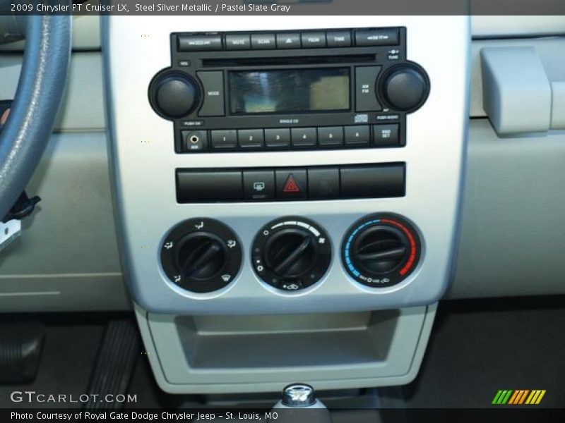 Steel Silver Metallic / Pastel Slate Gray 2009 Chrysler PT Cruiser LX