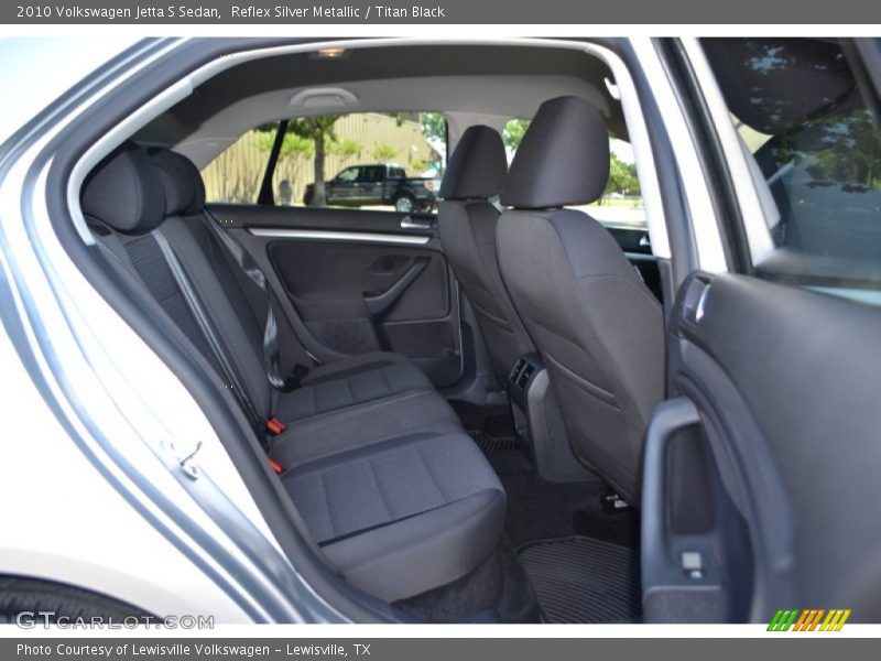 Reflex Silver Metallic / Titan Black 2010 Volkswagen Jetta S Sedan