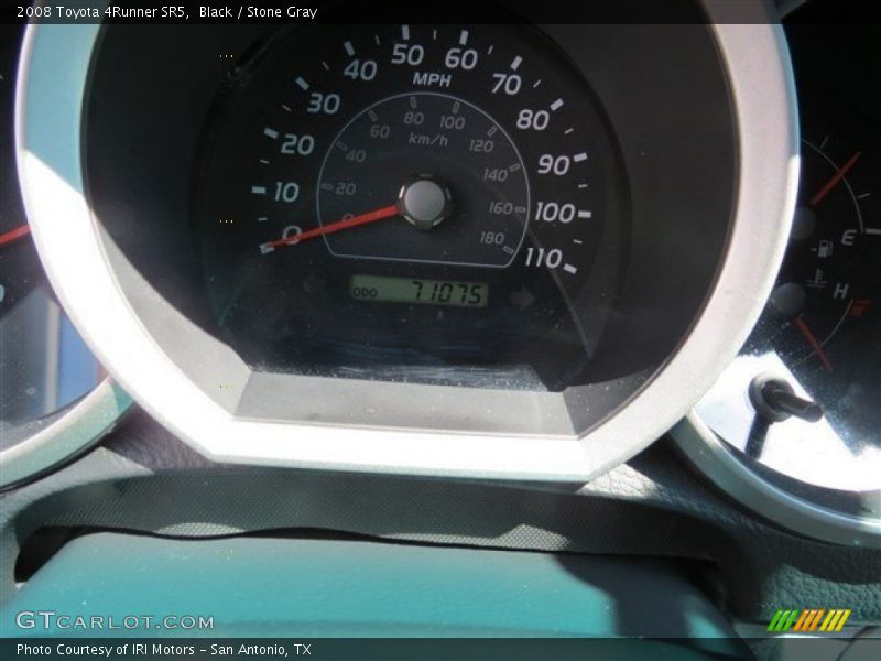 Black / Stone Gray 2008 Toyota 4Runner SR5
