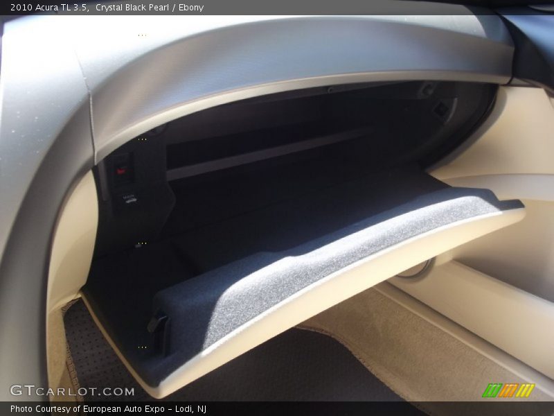 Crystal Black Pearl / Ebony 2010 Acura TL 3.5