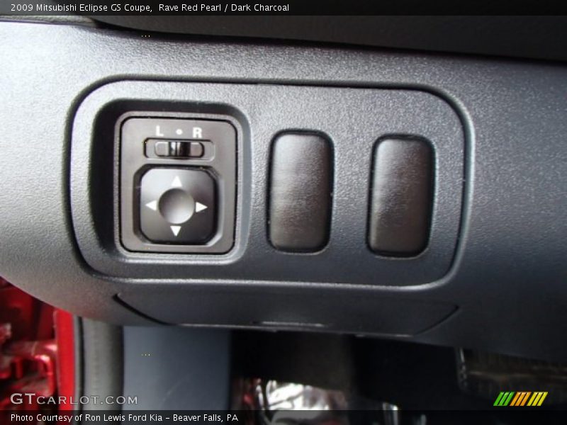 Rave Red Pearl / Dark Charcoal 2009 Mitsubishi Eclipse GS Coupe