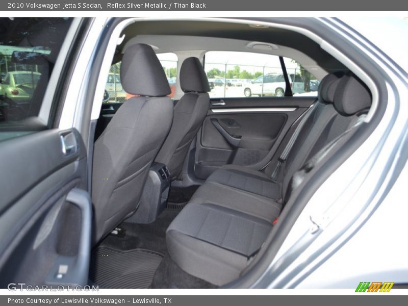 Reflex Silver Metallic / Titan Black 2010 Volkswagen Jetta S Sedan