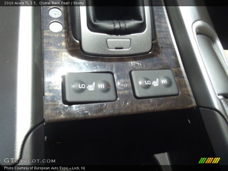 Crystal Black Pearl / Ebony 2010 Acura TL 3.5