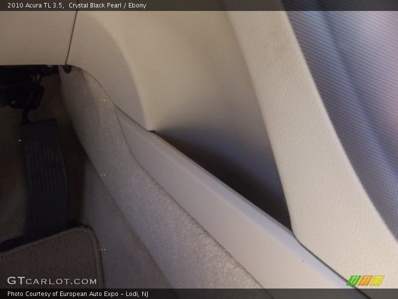 Crystal Black Pearl / Ebony 2010 Acura TL 3.5