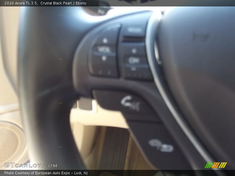 Crystal Black Pearl / Ebony 2010 Acura TL 3.5