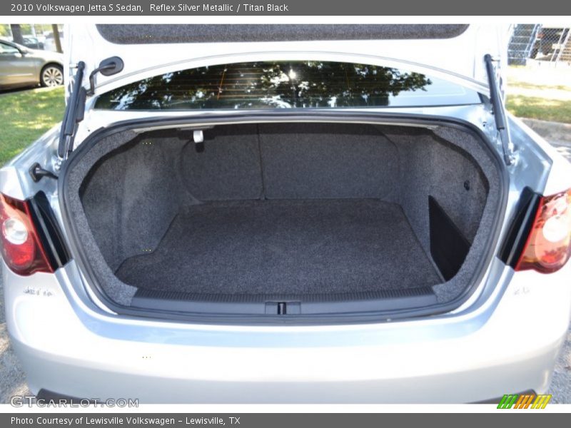 Reflex Silver Metallic / Titan Black 2010 Volkswagen Jetta S Sedan