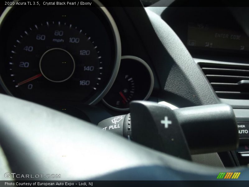 Crystal Black Pearl / Ebony 2010 Acura TL 3.5