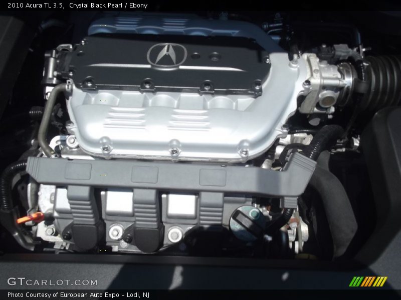 Crystal Black Pearl / Ebony 2010 Acura TL 3.5