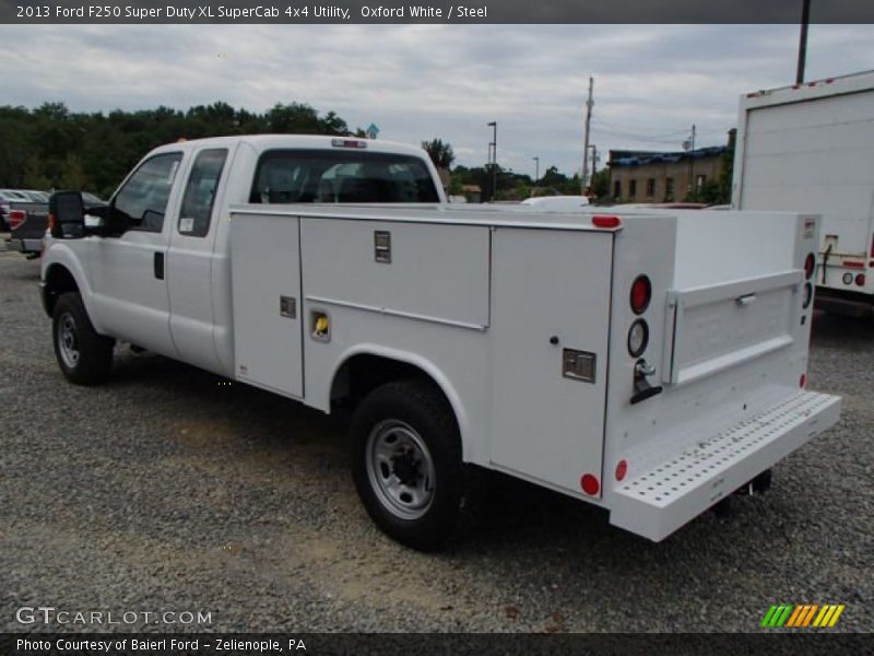 Oxford White / Steel 2013 Ford F250 Super Duty XL SuperCab 4x4 Utility