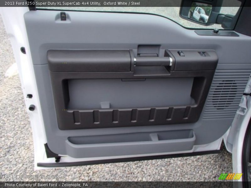 Oxford White / Steel 2013 Ford F250 Super Duty XL SuperCab 4x4 Utility