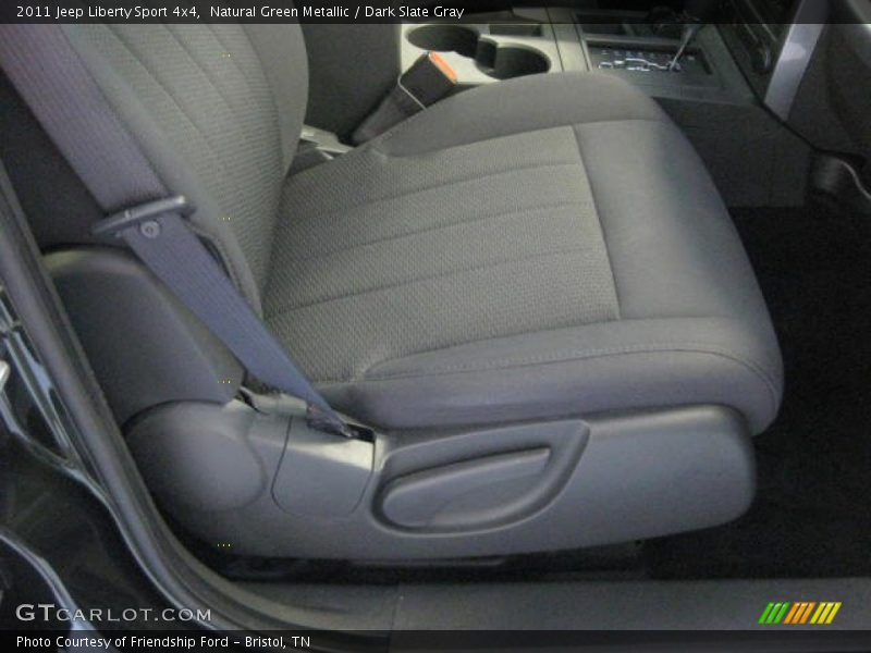 Natural Green Metallic / Dark Slate Gray 2011 Jeep Liberty Sport 4x4