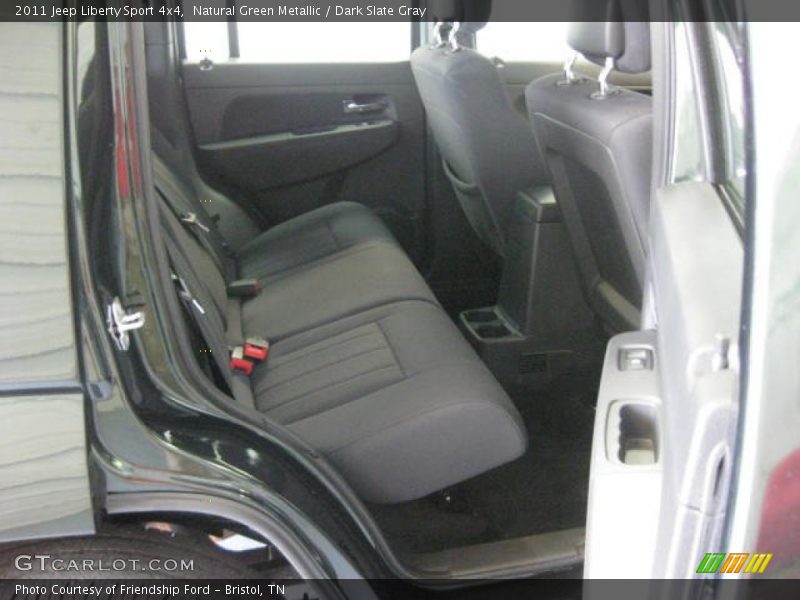 Natural Green Metallic / Dark Slate Gray 2011 Jeep Liberty Sport 4x4